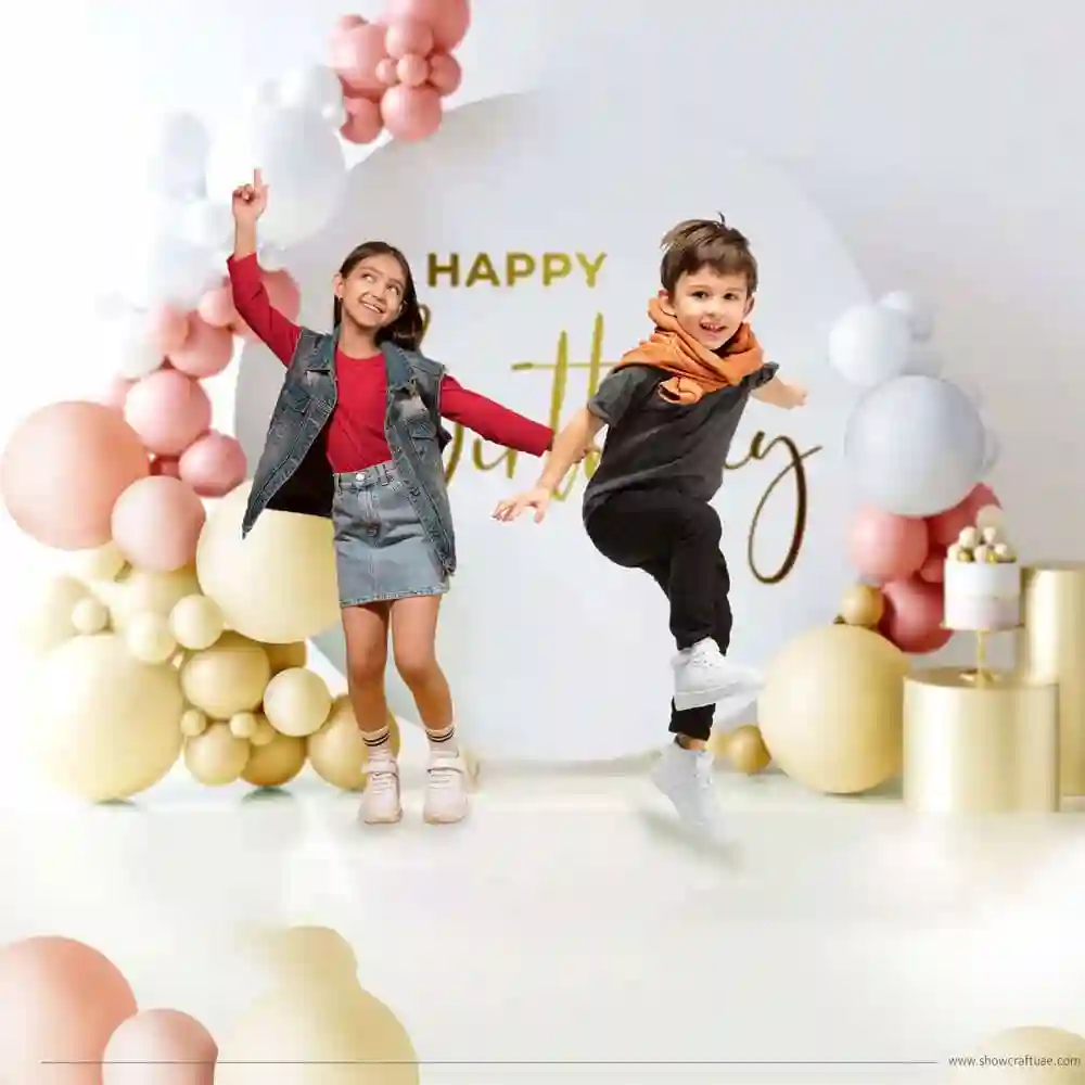 Showcraft designs personalized Abu Dhabi events for birthdays, offering unique themes, interactive entertainment, and memorable moments for all ages.