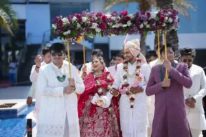 Abu Dhabi Events conducted one of the weeding .