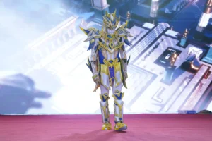 Walking show the Abu Dhabi event