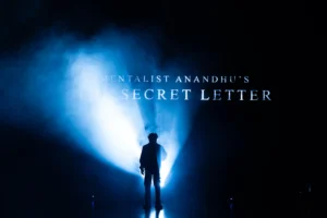 Mentalist Anandhu intro in the show